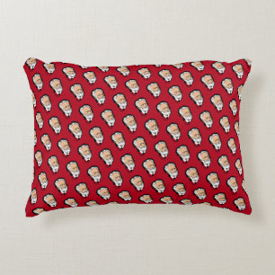 Tchaikovsky dark red decorative cushion