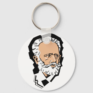 Tchaikovsky Key Ring
