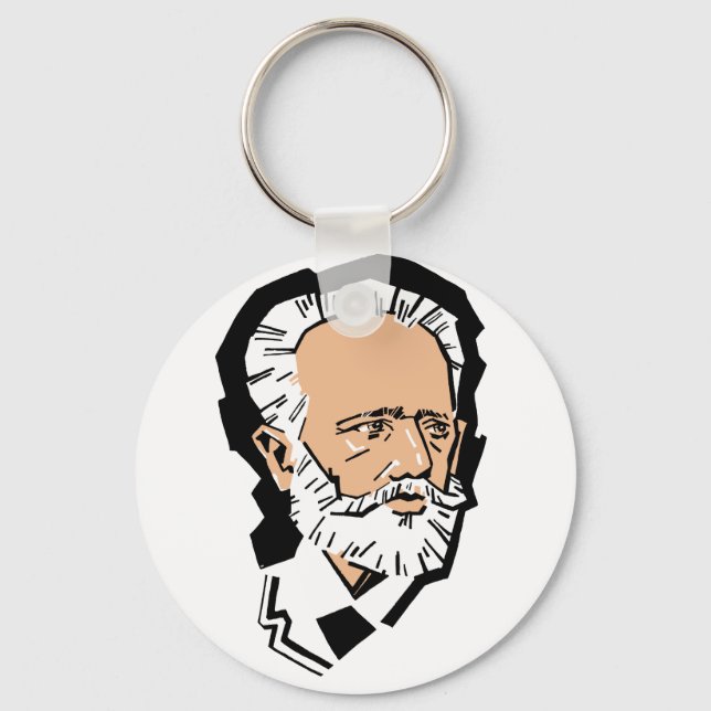 Tchaikovsky Key Ring (Front)