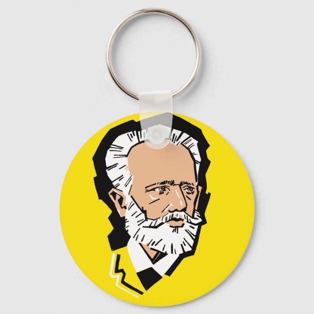 Tchaikovsky Key Ring (Front)