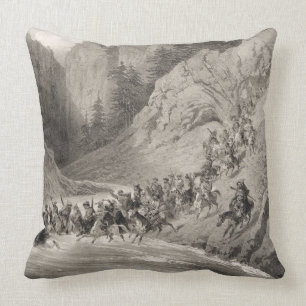 Tcherkersseians on a Raid near the Black Sea, plat Cushion