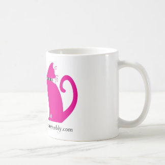 TCMR "Real Men Love Cats" Mug (with pink cat)