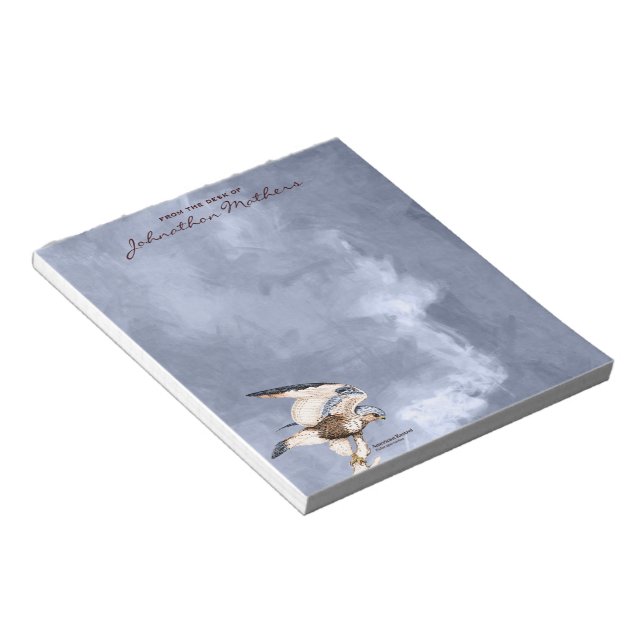 TCWC - American Kestrel Illustration Notepad (Angled)