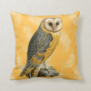 TCWC - Barn Owl Vintage Cushion