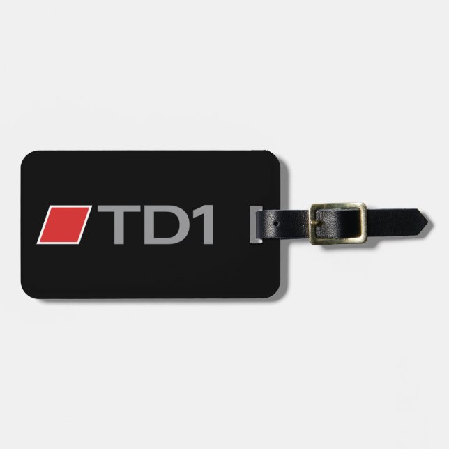 TD1 Luggage Tag (Front Horizontal)