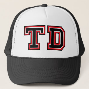 "TD" Monogram Trucker Hat