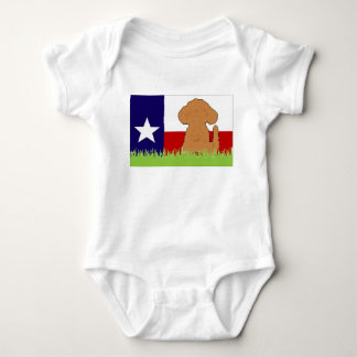 TDD apricot doodle Baby Bodysuit
