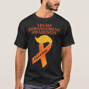 Tds Awareness Trump Derangement Syndrome Awareness T-Shirt