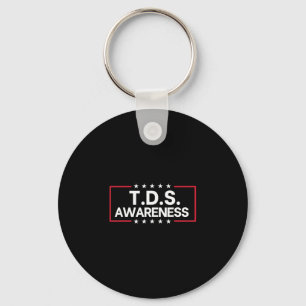 Tds Trump Derangement Syndrome Funny Trump Support Key Ring