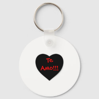 te amo!! key ring