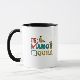 Te Amo Tequila Cinco De Mayo Funny Mug