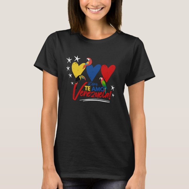 Te Amo Venezuela - La transición ya comenzó T-Shirt (Front)