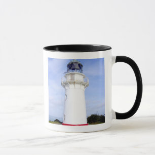 Te Araroa, New Zealand. A lighthouse gives Mug
