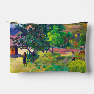 Te Fare, The House landscape art by Paul Gauguin Accessory Pouch