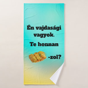 Te honnan SZÁRMA-zol? törülküző Bath Towel