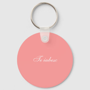Te iubesc keychain ( I love you in romanian)