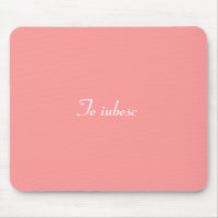Te iubesc mousepad ( romanian I love you)