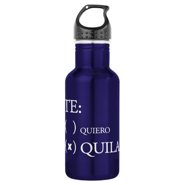 Te Quiero Tequila 532 Ml Water Bottle (Front)