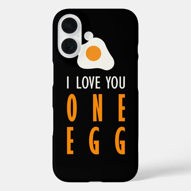 Te quiero un huevo Case-Mate iPhone case (Back)