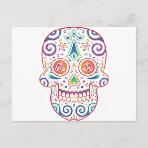 tête_mort_celtique postcard