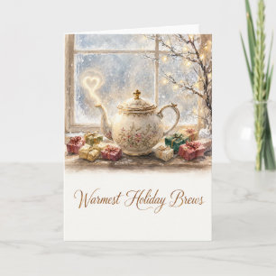 Tea Advent Calendar Card