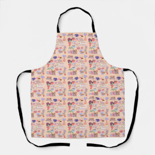 Tea And Books Apron