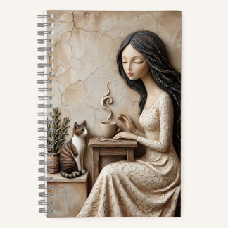 Tea and Cat Journal The Quiet Studio
