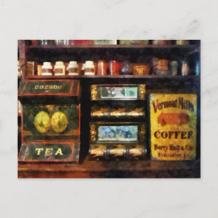 Tea and Coffee Postcard