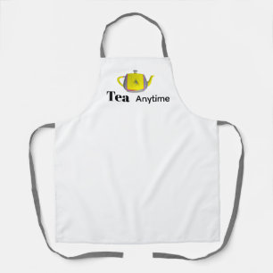 Tea Anytime Teapot  Apron