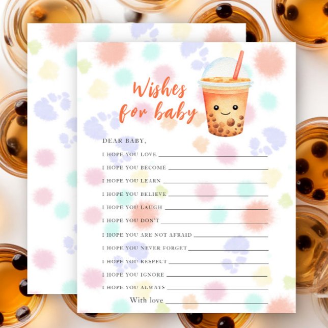 Tea baby shower - wishes for baby (Creator Uploaded)