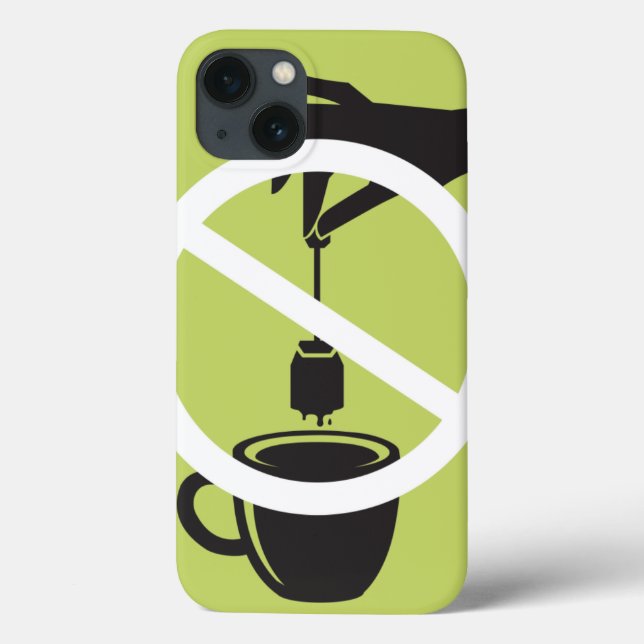 Tea Bag Case-Mate iPhone Case (Back)