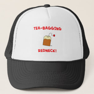 tea-bagging redneck trucker hat