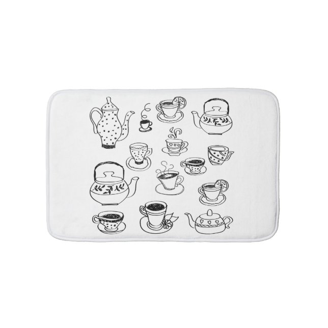 Tea Bath Mat (Front)