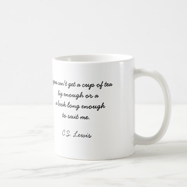 TEA BIG / BOOK LONG Mug (Right)