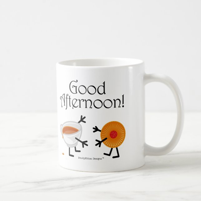 Tea & Biscuit - Good Afternoon! Coffee Mug (Right)