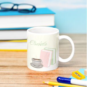 Tea & Books Bridal Shower Coffee Mug