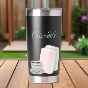 Tea & Books Bridal Shower Insulated Tumbler