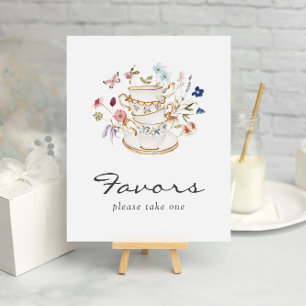 Tea Bridal Favours Poster