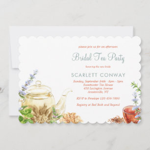 Tea Bridal Shower Invitation