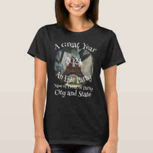 Tea Brunch Lunch Patio Garden 2024 Party 2048 T-Shirt