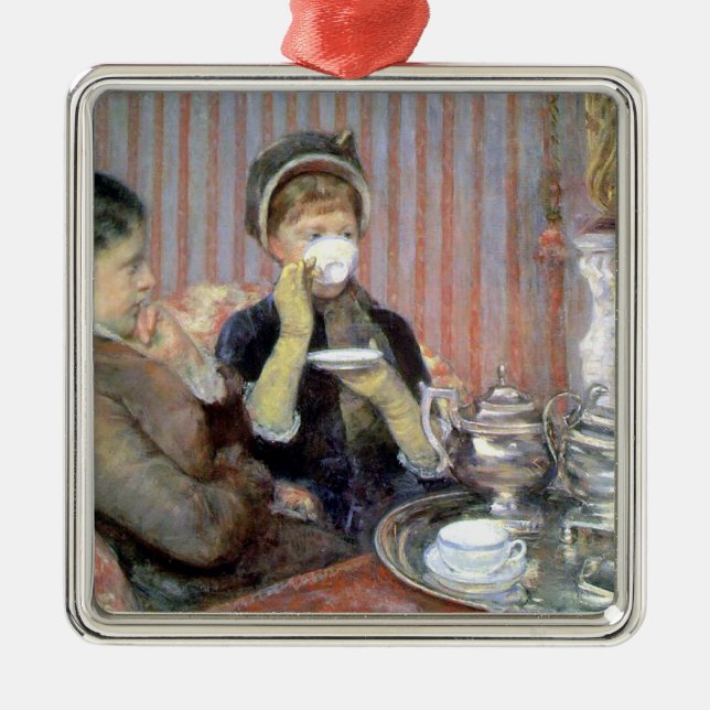 Tea by Mary Cassatt Ornament (Front)