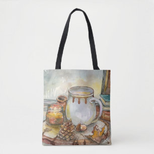Tea by the Window Tote Bag
