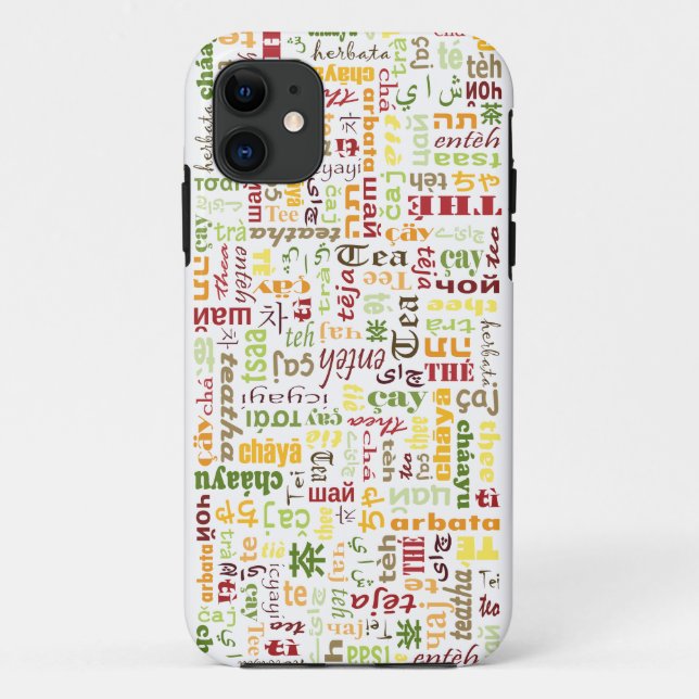 Tea Case-Mate iPhone Case (Back)