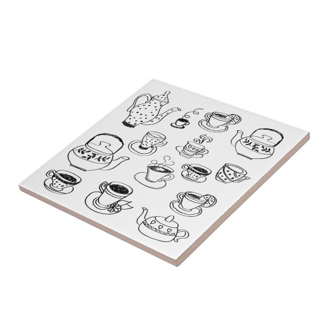 Tea Ceramic Tile (Side)