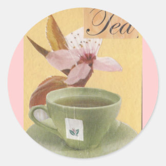Tea Classic Round Sticker