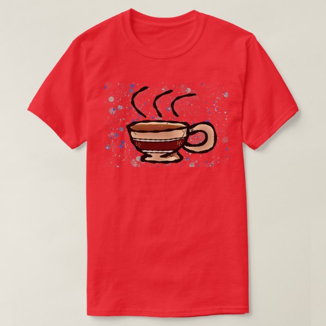 Tea Cup 3 T-Shirt (Design Front)
