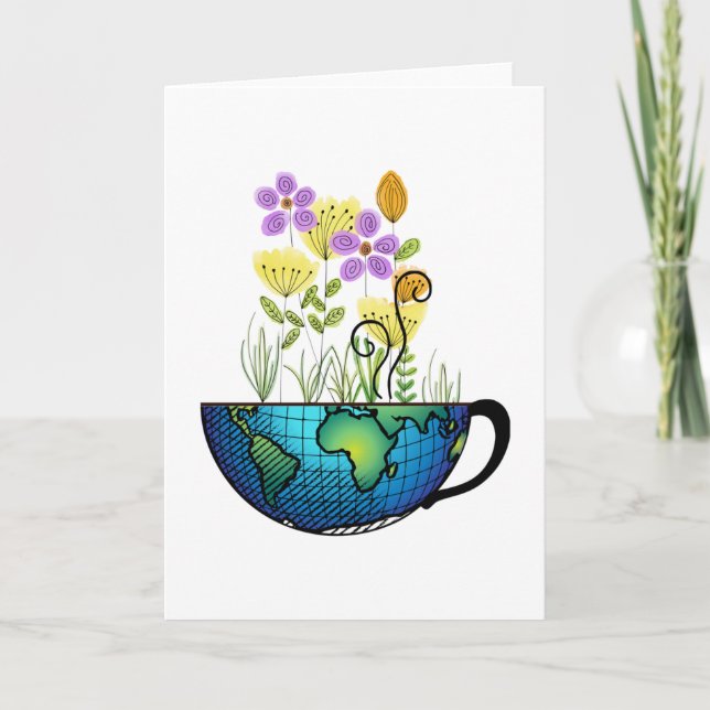 Tea Cup Card (Front)