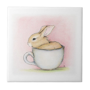 Tea Cup Ceramic Tile