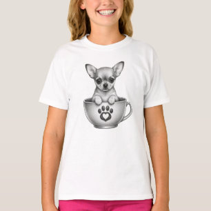 Tea Cup Chihuahua Puppy T-Shirt