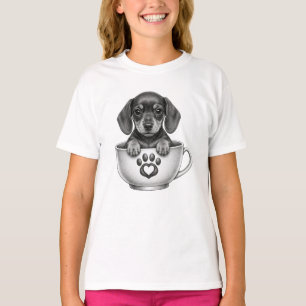 Tea Cup Dachshund Puppy T-Shirt
